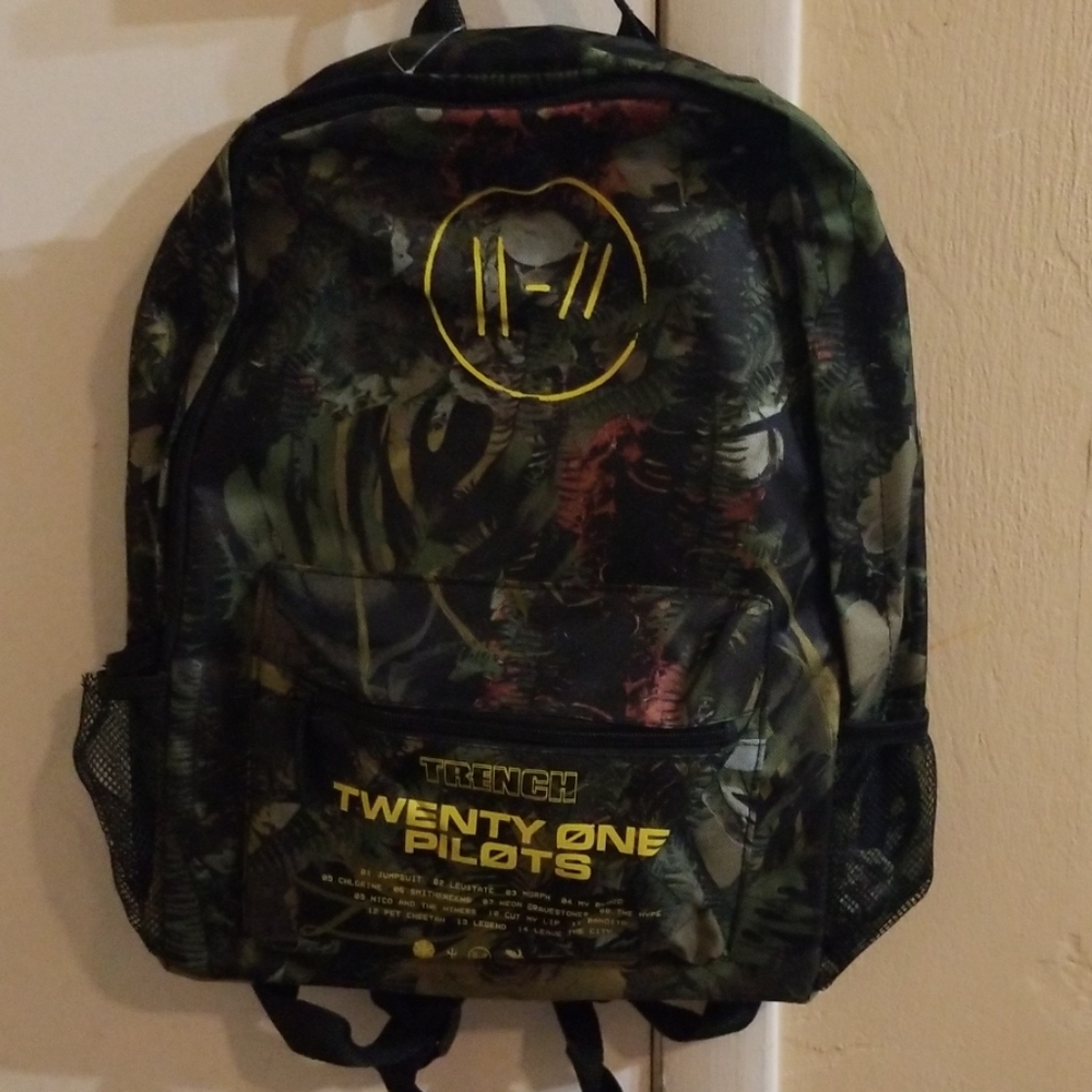 Twenty One Pilots Trench backpack